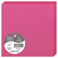 Pollen by Clairefontaine Carte double 135 mm, rose fuchsia