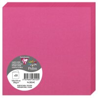 Pollen by Clairefontaine Carte double 135 mm, rose fuchsia