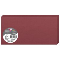 Pollen by Clairefontaine Doppelkarte DL, bordeaux