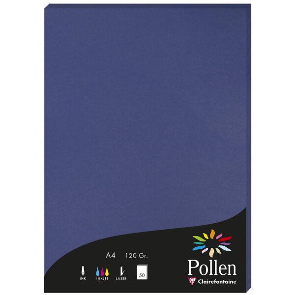 Pollen by Clairefontaine Papier DIN A4, kirschrot