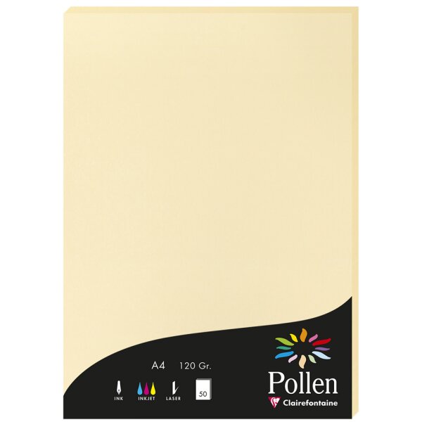 Pollen by Clairefontaine Papier DIN A4, knospengrün