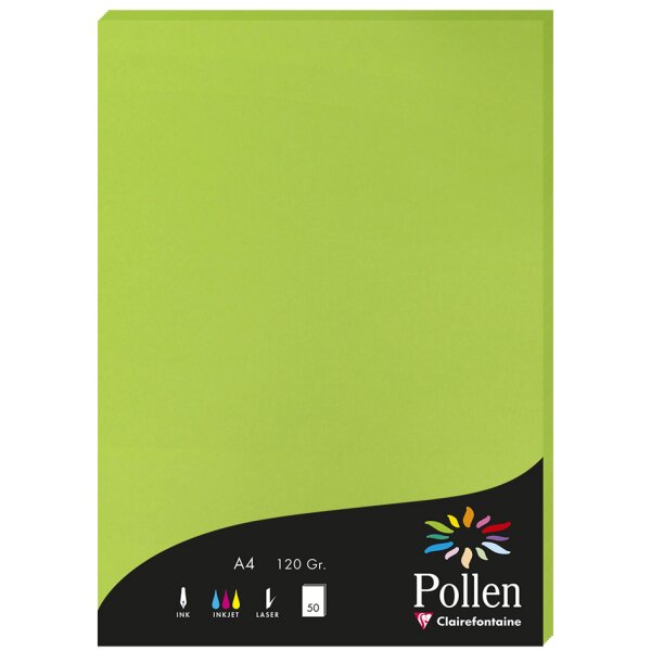 Pollen by Clairefontaine Papier DIN A4, lavendelblau