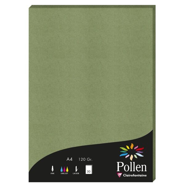 Pollen by Clairefontaine Papier DIN A4, bonbonrosa