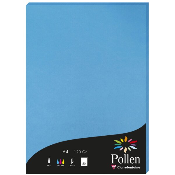 Pollen by Clairefontaine Papier DIN A4, bonbonrosa