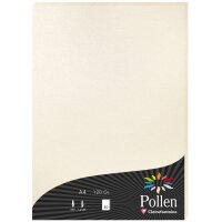 Pollen by Clairefontaine Papier DIN A4, perlmutt-elfenbein