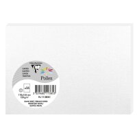 Pollen by Clairefontaine Carte C6, blanc irisé