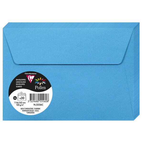 Pollen by Clairefontaine Enveloppes C6, lilas