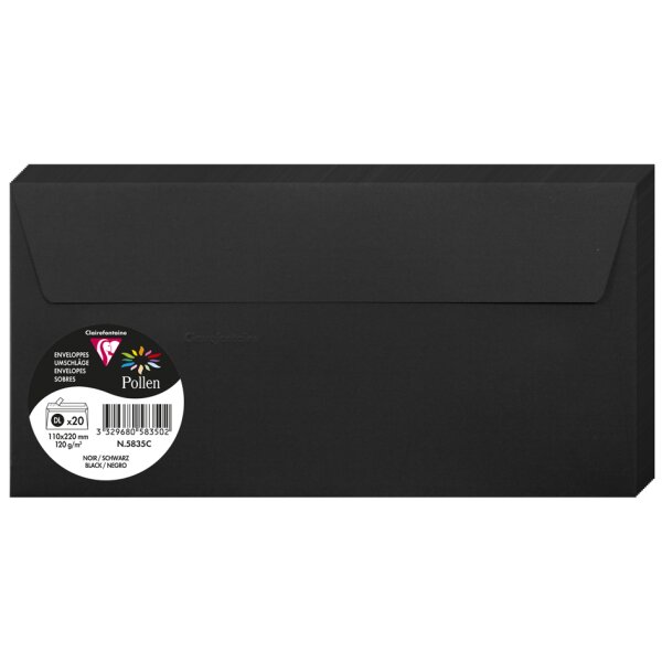 Pollen by Clairefontaine Enveloppes DL, ivoire irisé