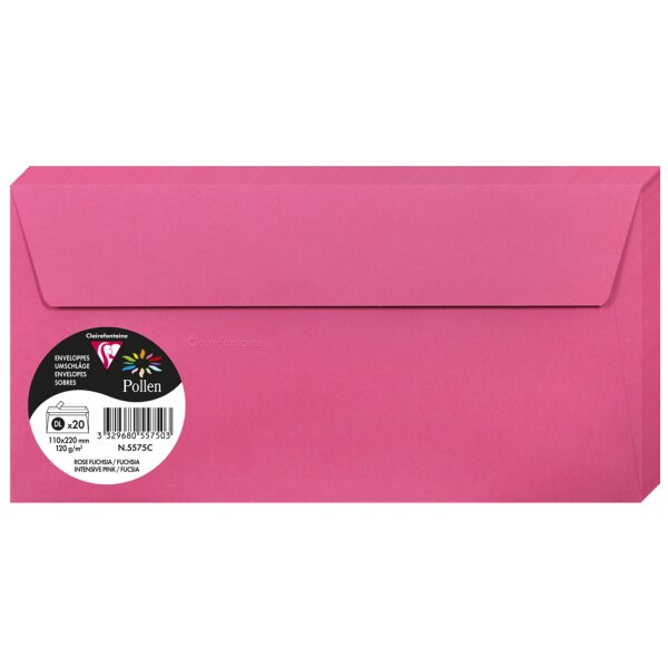 Pollen by Clairefontaine Enveloppes DL, lilas