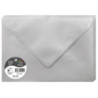 Pollen by Clairefontaine Enveloppes C5, argent