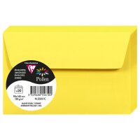 Pollen by Clairefontaine Enveloppes 90 x 140 mm,jaune soleil