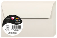 Pollen by Clairefontaine Enveloppes 90 x 140 mm, gris perle