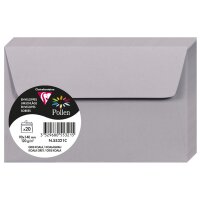 Pollen by Clairefontaine Enveloppes 90 x 140 mm, gris perle