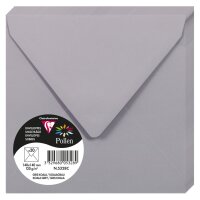 Pollen by Clairefontaine Enveloppes 140 mm, rouge groseille