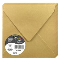 Pollen by Clairefontaine Enveloppes 140 mm, rouge groseille