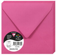 Pollen by Clairefontaine Enveloppes 140 mm, rose fuchsia