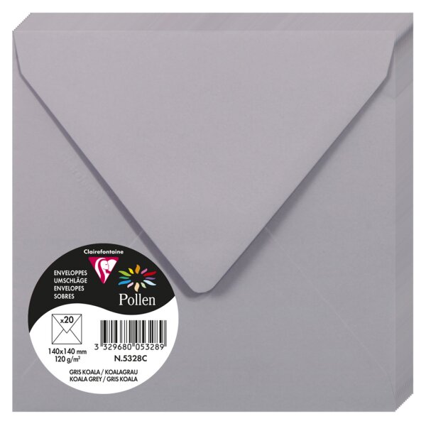 Pollen by Clairefontaine Enveloppes 140 mm, lilas