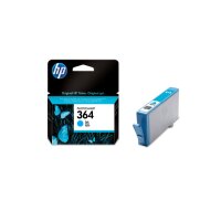 HP Cartouche dencre 364 cyan CB318EE PhotoSmart D5460 300...