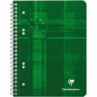 Clairefontaine Cahier spiralé, A5, quadrillé 5x5, 160 pages