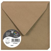Pollen by Clairefontaine Briefumschlag Kraft, 162 x 229 mm