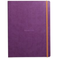 RHODIA Carnet de notes RHODIARAMA, A4+, ligné, noir