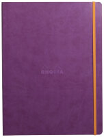 RHODIA Carnet de notes RHODIARAMA, A4+, ligné, violet