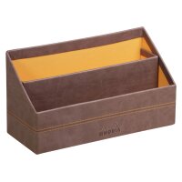 RHODIA Briefhalter RHODIARAMA, 2 Fächer, schwarz