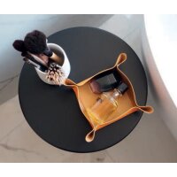 RHODIA Vide-poche réversible, en similicuir, orange