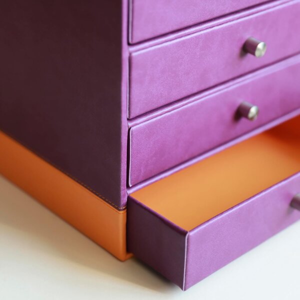 RHODIA Schubladenbox RHODIARAMA, 4 Schübe, schwarz