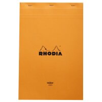 RHODIA Notizblock No. 19 Yellow, DIN A4+, liniert, orange
