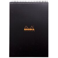 RHODIA Bloc spiralé Notepad, A4, quadrillé...