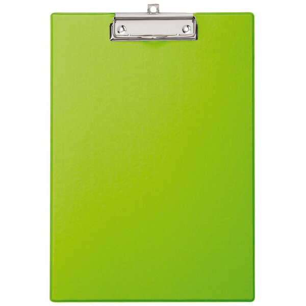 MAUL Klemmbrett, DIN A4, mit Folienüberzug, orange