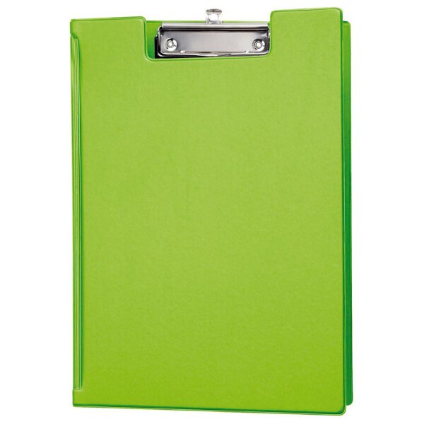 MAUL Porte-bloc à pince, plastifié, A4, bleu clair