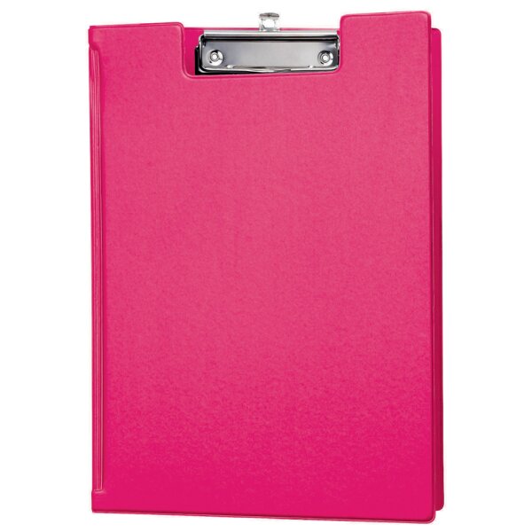 MAUL Porte-bloc à pince, plastifié, A4, bleu clair