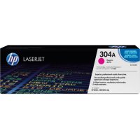 HP Toner-Modul 304A magenta CC533A Color LaserJet CP2025...