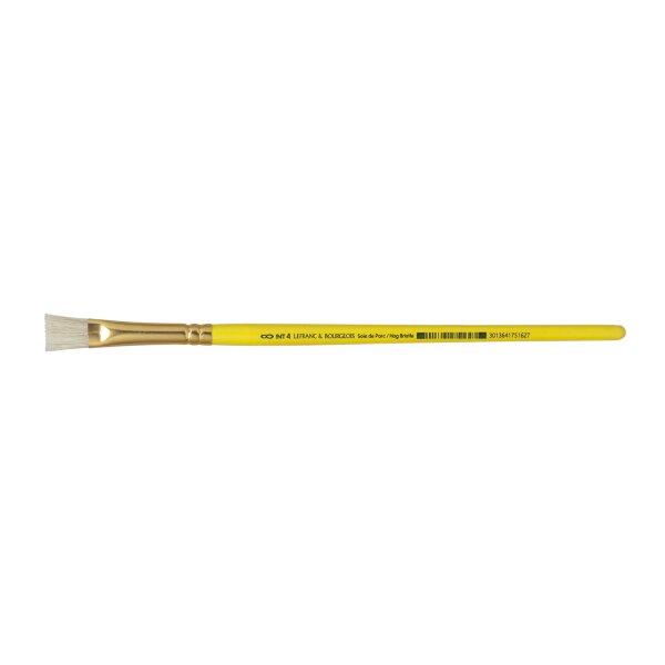 LEFRANC BOURGEOIS Pinceau brosse en soie de porc, plat, N.10