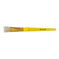 LEFRANC BOURGEOIS Pinceau brosse en soie de porc, plat, N.10