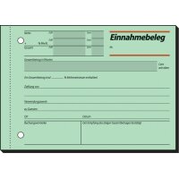 sigel Formularbuch "Einnahmebeleg", A6 quer, 50...