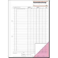 sigel Formularbuch Kassenbericht, A5, 50 Blatt