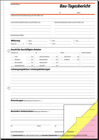 sigel Formularbuch Rapport/Regiebericht, A5, 100 Blatt