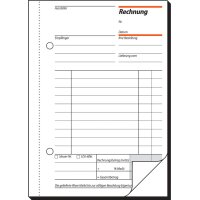 sigel Formularbuch Rechnung, A6, 2 x 40 Blatt, SD