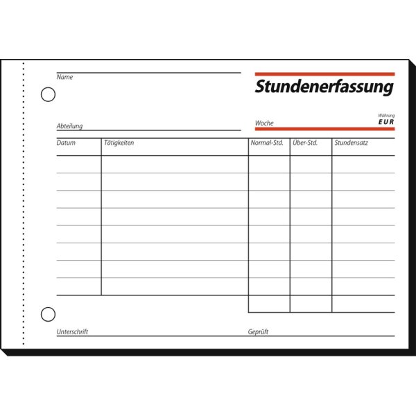 sigel Formularbuch Reisekostenabrechnung, A4, 50 Blatt