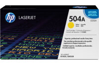 HP Toner-Modul 504A yellow CE252A Color LaserJet CP3525...