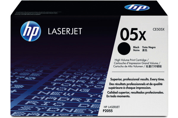 HP Cartouche toner 05X noir CE505X LaserJet P2055 6500 pages