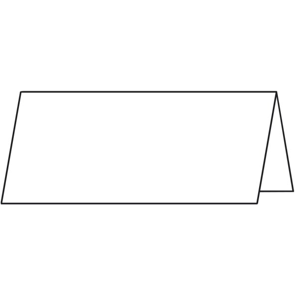 sigel Carte marque-place, blanc &eacute;clatant, 185 g/m2