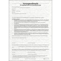 sigel Vordruck-Set "Patientenverfügung", DIN A4, 8 Blatt