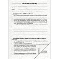 sigel Vordruck-Set "Patientenverfügung", DIN A4, 8 Blatt