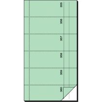 sigel Formularbuch Bonbuch, 105 x 200 mm, SD, grün