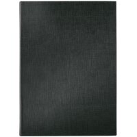 sigel Chemise pour cartes de menu, A4, noir