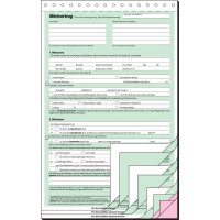 sigel Vordruck "Mietvertrag", SD, A4, 4 x 2 Blatt